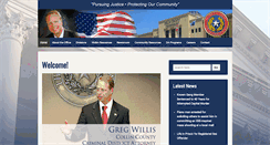 Desktop Screenshot of collincountyda.com